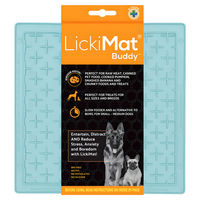 Produktbild von LickiMat Classic Buddy Schleckmatte für Hunde aus TPR in Mint 20 x 20 cm