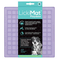 Produktbild von LickiMat Classic Playdate Schleckmatte Lavender Lila 20 x 20 cm aus TPR - 20 cm