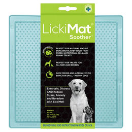 Produktbild von LickiMat Classic Soother Schleckmatte aus TPR in Mint 20 x 20 cm