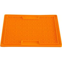Produktbild von LickiMat Classic Soother Schleckmatte für Hunde Orange Größe S - 1 Stk.