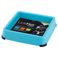 Produktbild von LickiMat Keeper Spritzschutz für Schleckmatten Türkis 26 x 26 cm aus Kunststoff