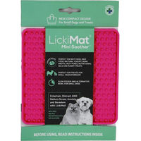 Produktbild von LICKIMAT Mini Schleckmatte für Hunde aus TPR in Rosa
