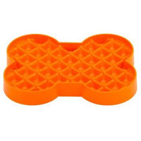Produktbild von LickiMat Mini Slodog Schleckmatte für Hunde in Orange XS