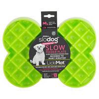 Produktbild von LickiMat Mini Slodog Schleckmatte für Hunde XS Grün