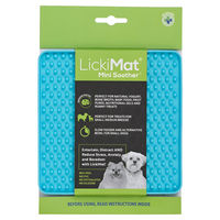 Produktbild von LickiMat Mini Soother Schleckmatte XS Türkis 15 x 15 cm