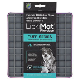 LickiMat Playdate Tuff Schleckmatte aus TPR in Lila - 20 cm – Bild 1 von 1