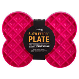 LickiMat SloDog Schleckmatte für Hunde Rosa Groß - 500 ml – Bild 1 von 7