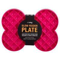 Produktbild von LickiMat SloDog Schleckmatte für Hunde Rosa Groß - 500 ml