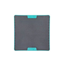 Produktbild von LickiMat Soother Tuff Schleckmatte aus Silikon für Welpen in Türkis