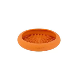 Produktbild von LickiMat Ufo Intelligenzspielzeug Schleckmatte aus Silikon Orange für Welpen