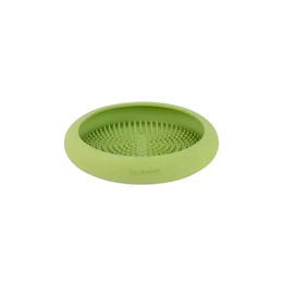 Produktbild von LickiMat Ufo Schleckmatte aus Silikon in Grün für Welpen zur Beruhigung und Zahnpflege