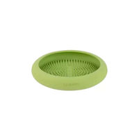 Produktbild von LickiMat Ufo Schleckmatte aus Silikon in Grün für Welpen zur Beruhigung und Zahnpflege