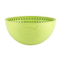 Produktbild von LickiMat Wobble Schleckmatte für Hunde aus Naturkautschuk Grün 16 cm