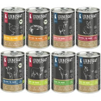 Produktbild von Liebesgut Bio Hundefutter Adult & Sensitive Stückchen in Sauce 48 x 400 g