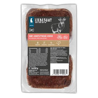 Produktbild von Liebesgut Bio Hundefutter Barf Hirsch mit Gemüse und Waldbeeren getreidefrei 14 x 500g