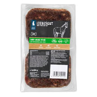 Produktbild von Liebesgut Bio Hundefutter Barf Pferd mit Gemüse und Obst Hypoallergen 14 x 400g