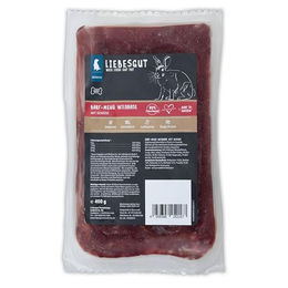 Liebesgut Bio Hundefutter Barf Wildhase mit Gemüse Hypoallergen Sensitive 14 x 400g – Bild 1 von 2
