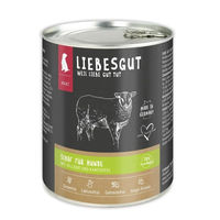 Produktbild von Liebesgut Bio Hundefutter Schaf mit Sellerie und Kartoffel Adult 800g