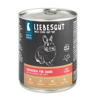 Produktbild von Liebesgut Bio Kaninchenfutter mit Gemüse und Obst 800g