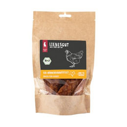 Liebesgut Bio Kausnack Hund Bio-Hähnchenbrustfilet Monoprotein zur Zahnpflege 100g – Bild 1 von 3