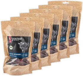 Liebesgut Bio Rind Nasenknorpel Hundennackkauartikel zur Zahnpflege 150g – Bild 1 von 2