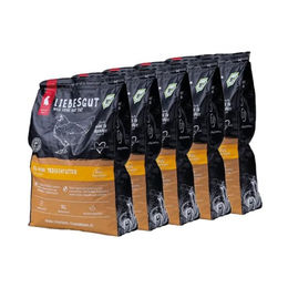 Liebesgut Bio Trockenfutter Huhn für ausgewachsene Hunde mit hohem Fleischanteil 5x1,5kg – Bild 1 von 2