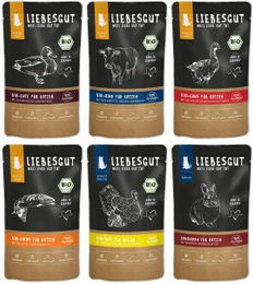 Liebesgut Katzenfutter Adult & Sensitiv 72 x 100 g – Bild 1 von 1