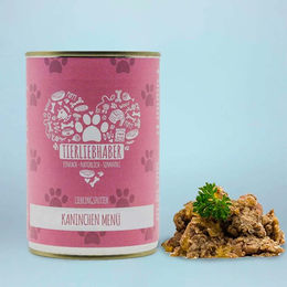 Produktbild von Lieblingsfutter Animagus Kaninchen Menü für adulte Tiere mit hohem Fleischanteil und Monoprotein
