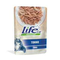 Produktbild von Life Cat Natural Adult Katzenfutter Thunfisch Stückchen in Gelee 6 x 70 g - 6 x 70 g