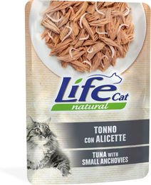 Produktbild von Life Cat Natural Katzenfutter Adult Thunfisch mit Huhn in Gelee 6 x 70 g - 6 x 70 g