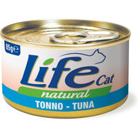 Produktbild von Life Cat Natural Katzenfutter Adult Thunfisch Stückchen in Sauce 6 x 85 g ohne Farb- und Aromastoffe - 24 x 85 g