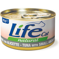 Produktbild von LifeCat Katzenfutter Adult Thunfisch und kleine Anchovies 6 x 85 g