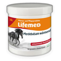 Produktbild von Lifemed Pferdebalsam wärmendes Massagegel vegan 250 ml