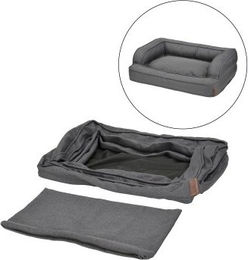 Produktbild von LIFESTYLEPETS Ersatzbezug für Hundekissen Comfort Deluxe grau Größe S