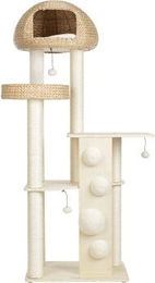 Produktbild von LIFESTYLEPETS Kratzbaum Albertus für Katzen aus Naturmaterial in Beige
