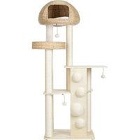 Produktbild von LIFESTYLEPETS Kratzbaum Albertus für Katzen aus Naturmaterial in Beige