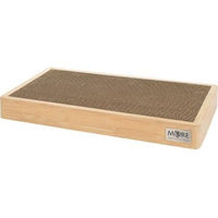 Produktbild von LIFESTYLEPETS Kratzbrett Rahmen aus Bambus mit Kratzpappe in Beige