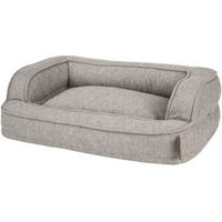 Produktbild von LIFESTYLEPETS Lounger Comfort Deluxe Hundebett Grau Größe M