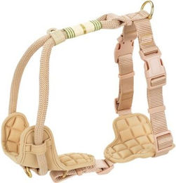 LIFESTYLEPETS Tau-Geschirr aus Nylon beige Größe S wasserabweisend – Bild 1 von 3