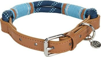 LIFESTYLEPETS Tau-Halsband blau aus Polyester Größe L wasserabweisend – Bild 1 von 2