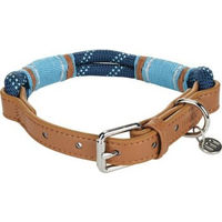 Produktbild von LIFESTYLEPETS Tau-Halsband blau aus Polyester Größe L wasserabweisend
