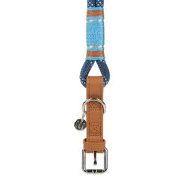 Produktbild von LIFESTYLEPETS Tau-Halsband blau Polyester wasserabweisend Größe M