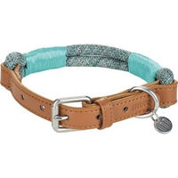 Produktbild von LIFESTYLEPETS Tau-Halsband für kleine Hunde aus Polyester in Türkis Größe S wasserabweisend
