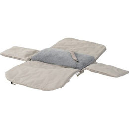 LIFESTYLEPETS Transportbox aus Polyester für kleine Rassen in Grau – Bild 1 von 2