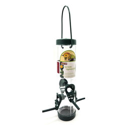 Produktbild von Lifetime Vogelfutterstation Futtersäule aus Kunststoff in Grün und Transparent 25cm