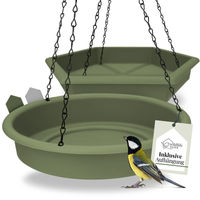 Produktbild von Lifevital 2er-Set Vogelfutterspender Grün aus Kunststoff