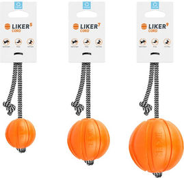 Liker Cord Ball Orange Ø 5 cm – Bild 1 von 2