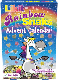 Likit Adventskalender Leckerli mit Apfel Minze Erdbeere und Banane – Bild 1 von 3