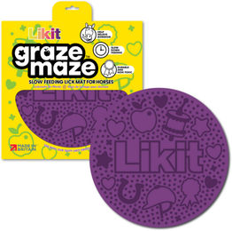 Likit Graze Maze Leckmatte lila - 1 Stk. – Bild 1 von 12
