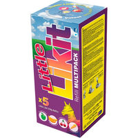 Produktbild von Likit Leckstein-Set mit Apfel, Banane, Kirsche und Karotte 5 x 250 g - 5 x 250 g